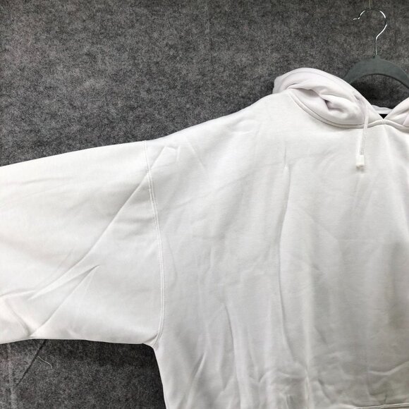 NWT Bronx Express Plain White Hoodie Sweatshirt Unisex Size 4XL DIY Thick - Picture 5 of 11